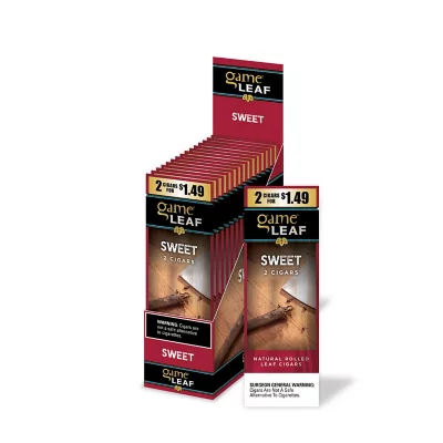GAME CIGARILLOS - GAME LEAF 2PK 1.49 SWEET