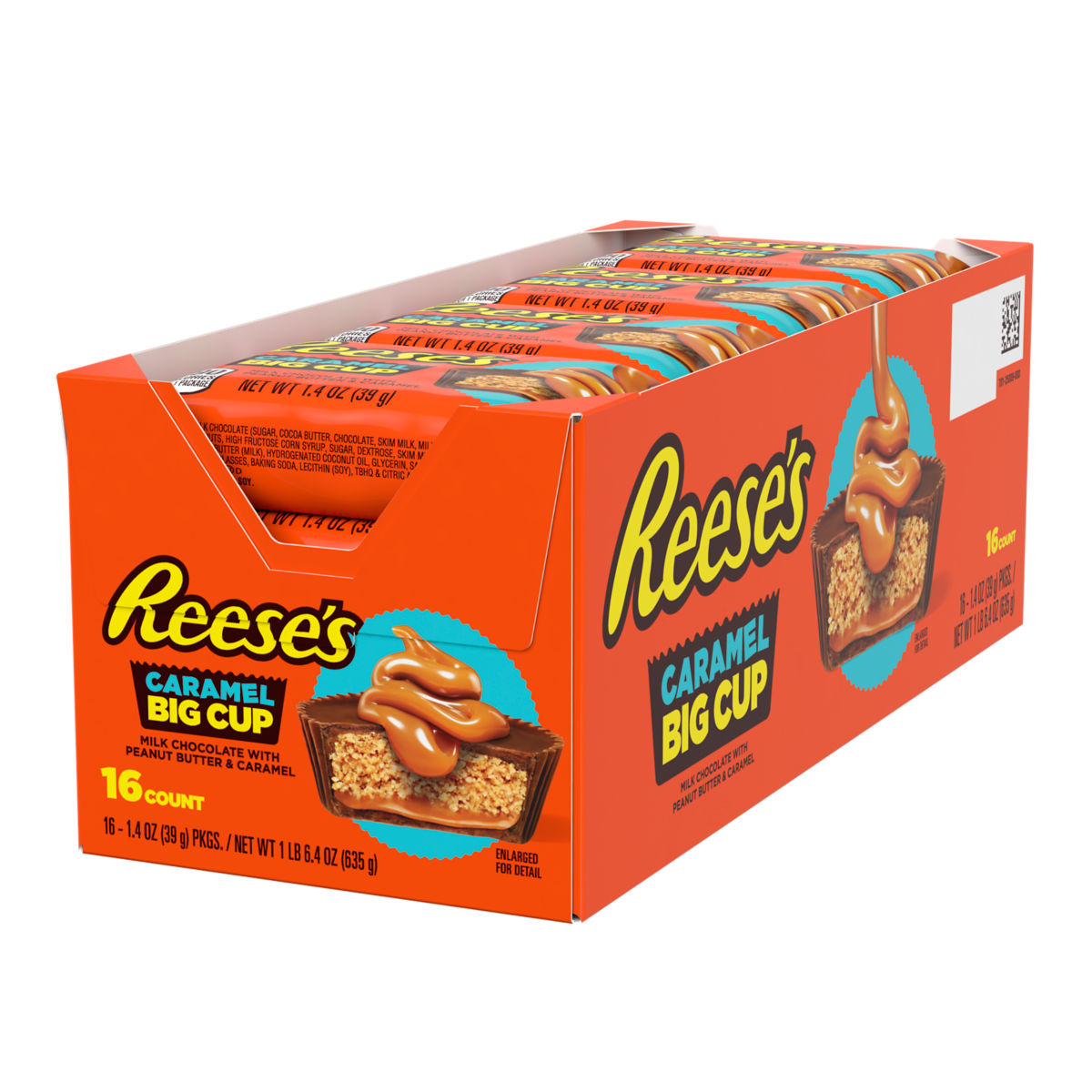Reese'S Milk Chocolate Peanut Butter Cup Big Cup With Caramel Standard..