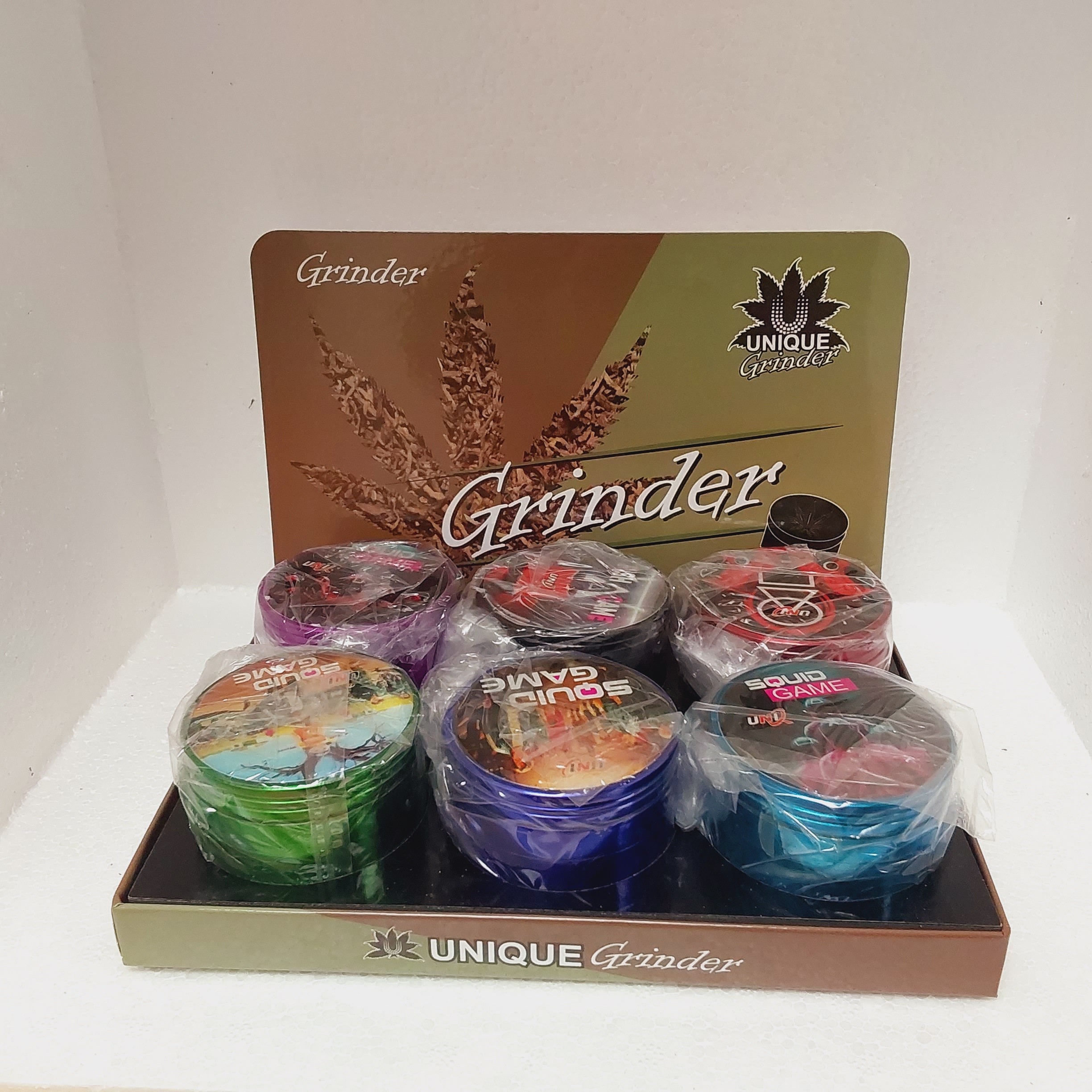 ING218 GRINDER STICKER 63MM (6pcs)