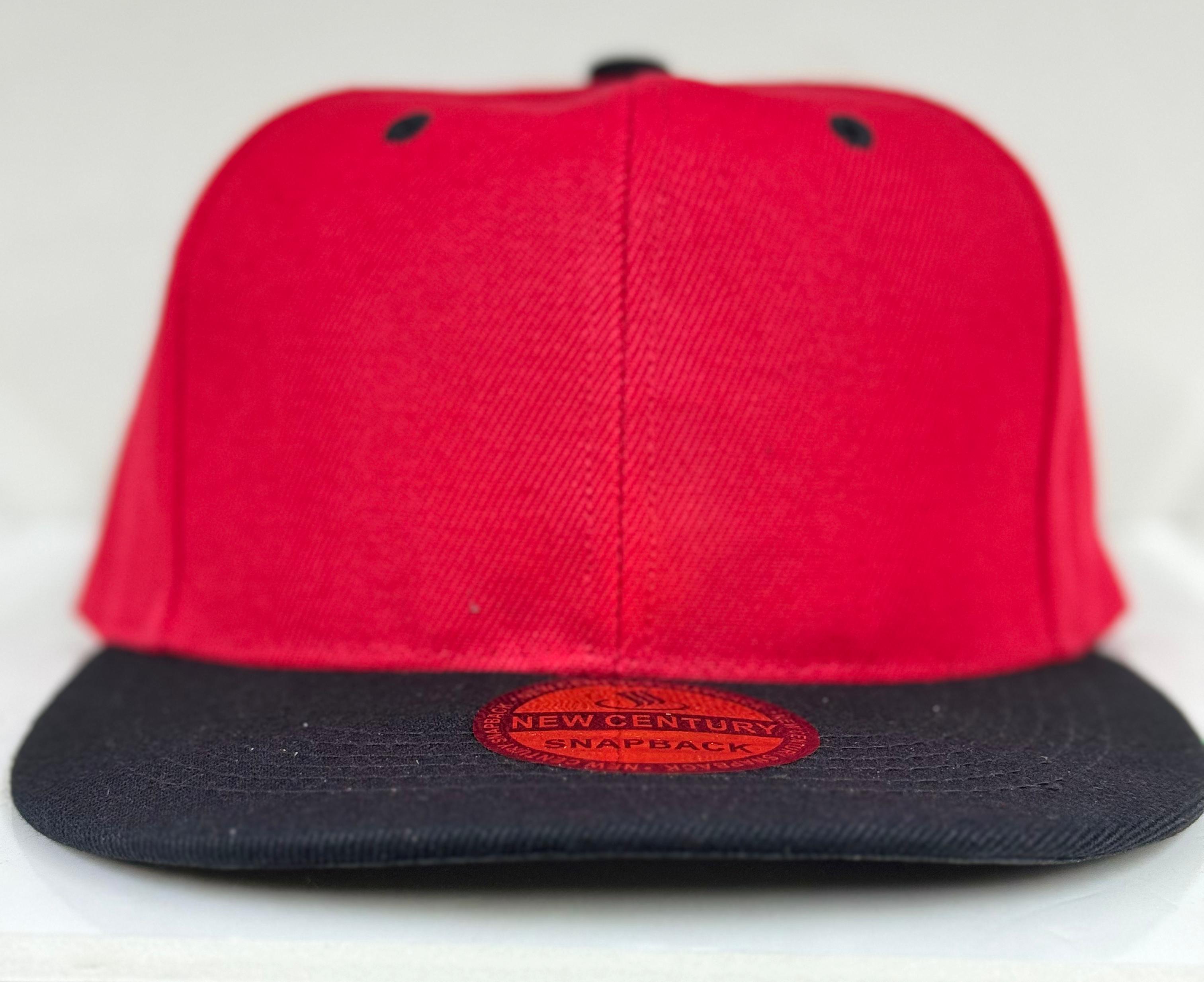 SUMMER CAP (RED+BLACK) SNAPBACK