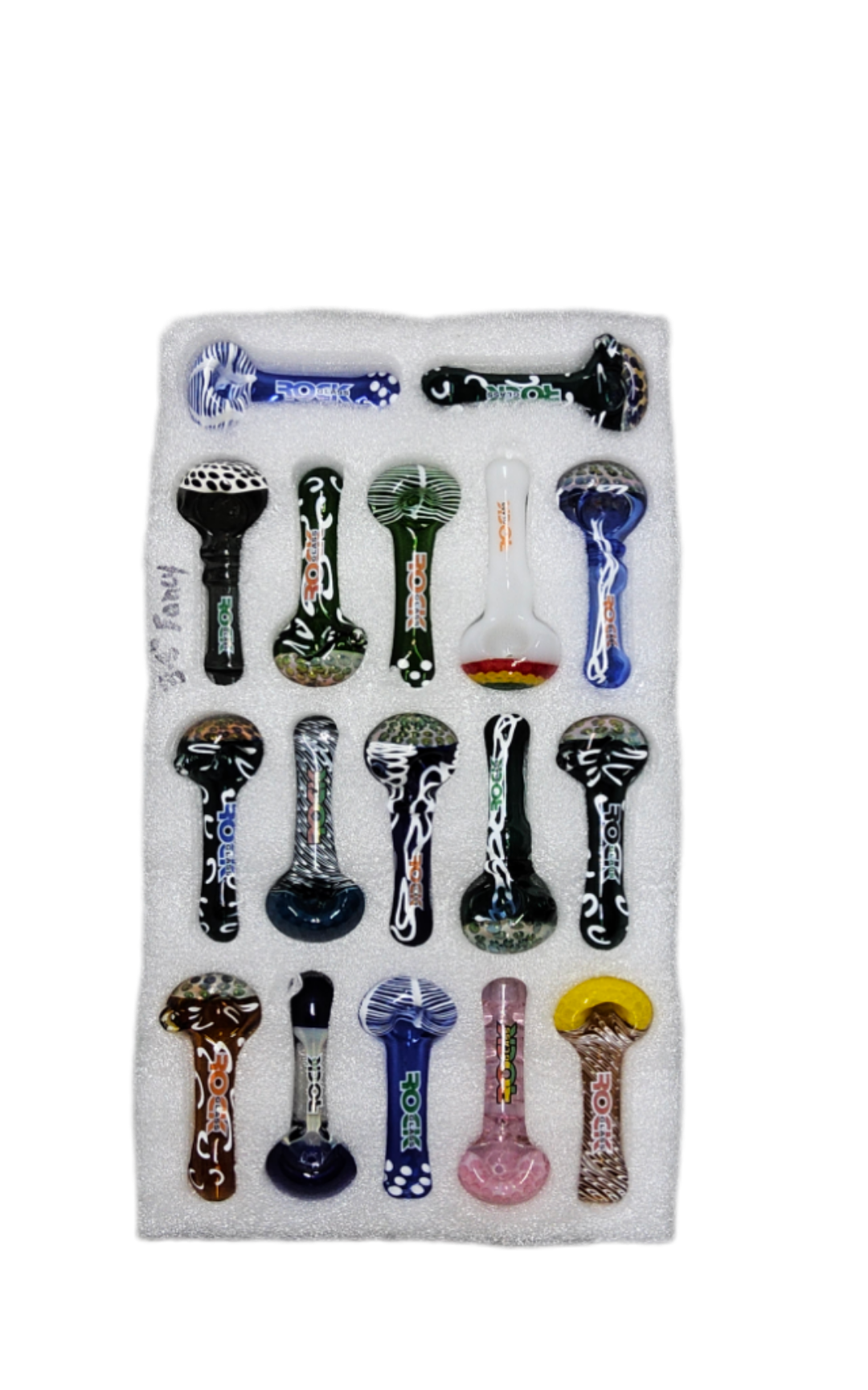 3.5" Reg Rock Printed 17 ct