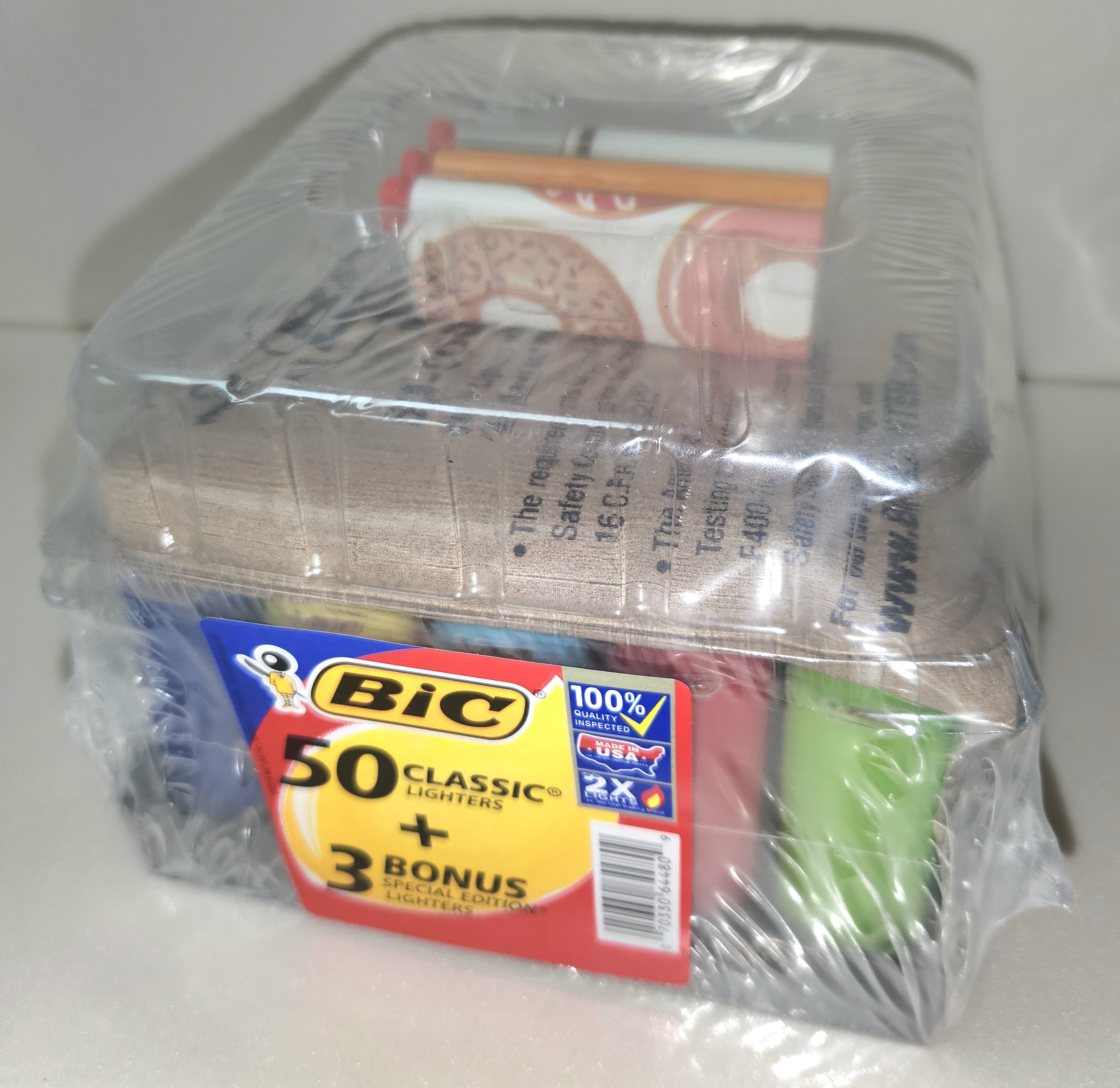 Bic Lighter Clasic +3 Bonus Special
