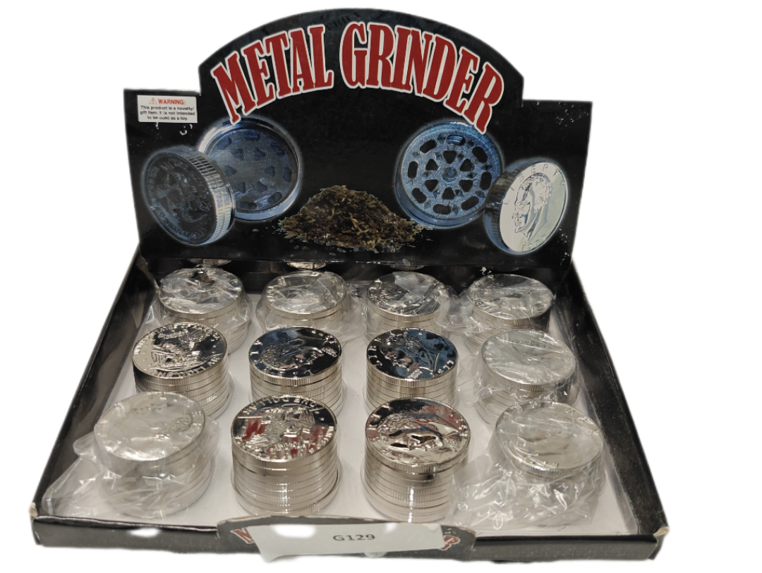 Metal Grinder 12 Ct $ Printed