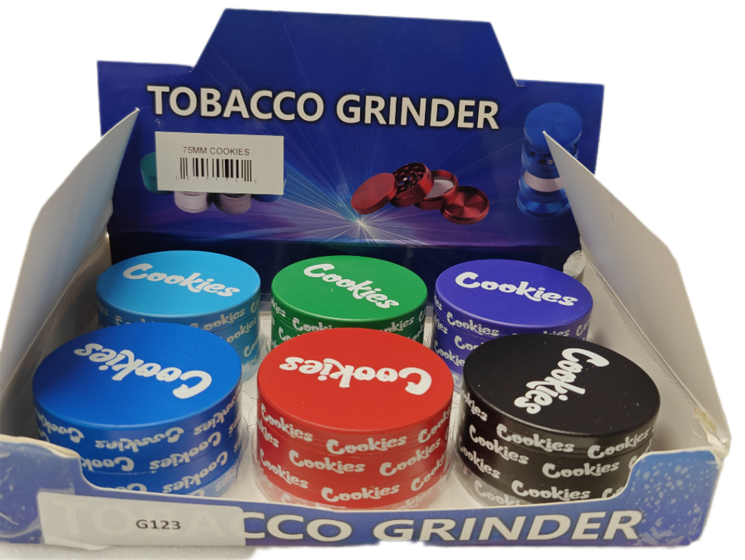 Grinder 75MM Cookies Printed  6CT