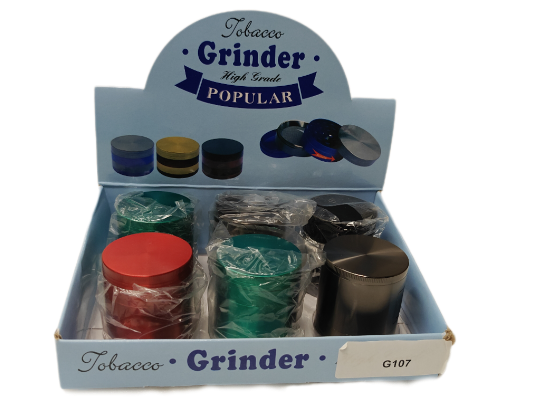 TOBACO GRINDER 50MM HHX852 6 CT