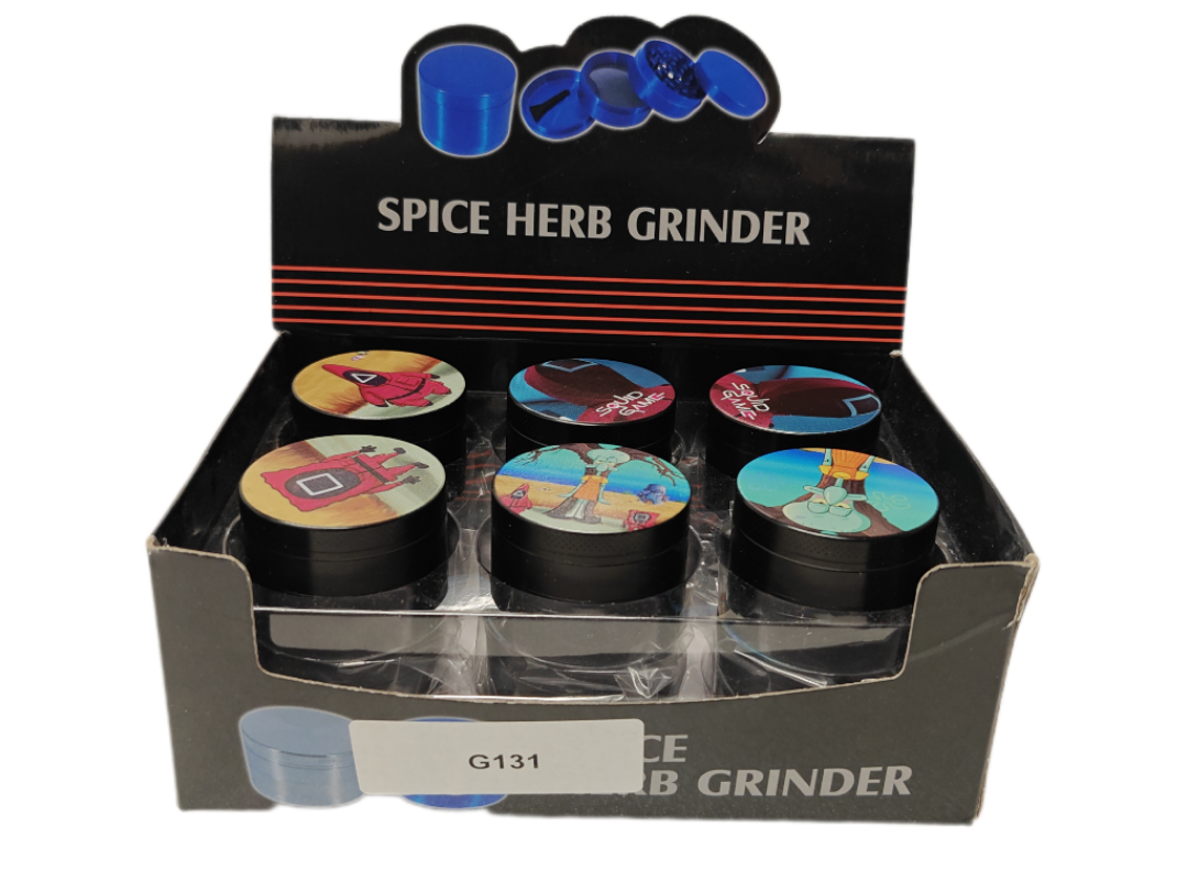 SPICE HERB GRINDER 12 CT