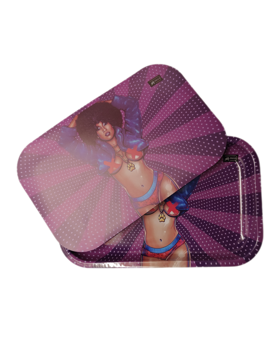 Animation Rolling Tray with 3D Magnetic Lid Med