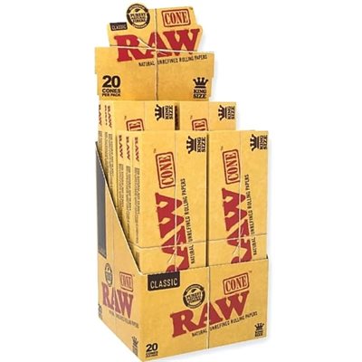 Raw-Classic Cone King Size 20 Pack