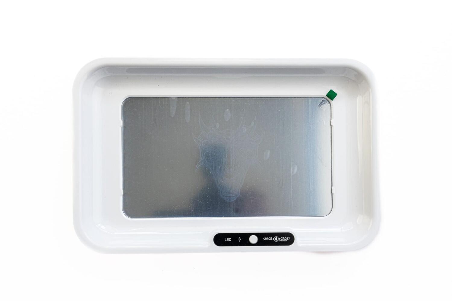 SPACE CADET – ROLLING TRAY – INFINITY TRAY W/ LED LIGHTS