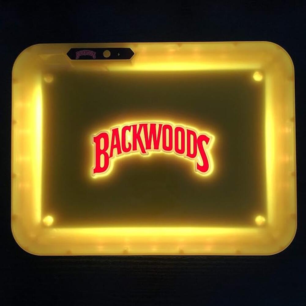 cookies 11x7in led rolling Rechargeable Tray