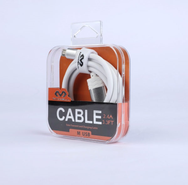 S74-M Miccell Data Cable 3.3ft (VQ-D70) Acrylic pack