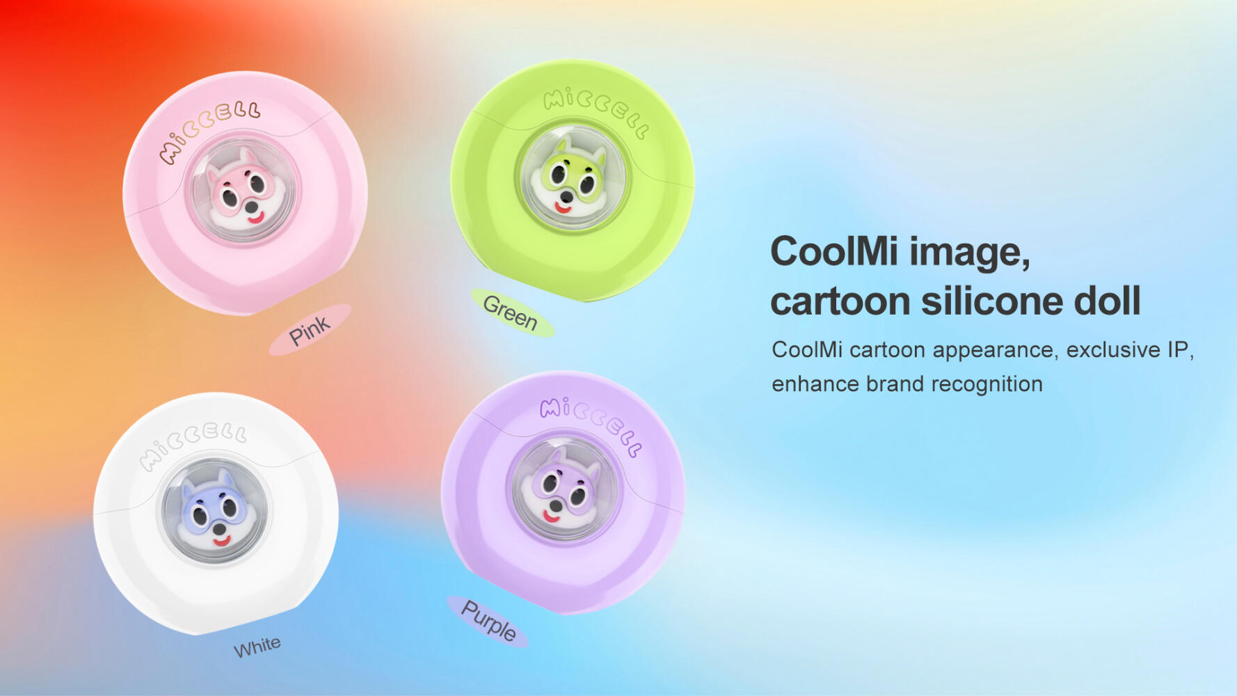 S2551 Miccell CoolMi Character TWS Wireless Earphones (VQ-BH20)