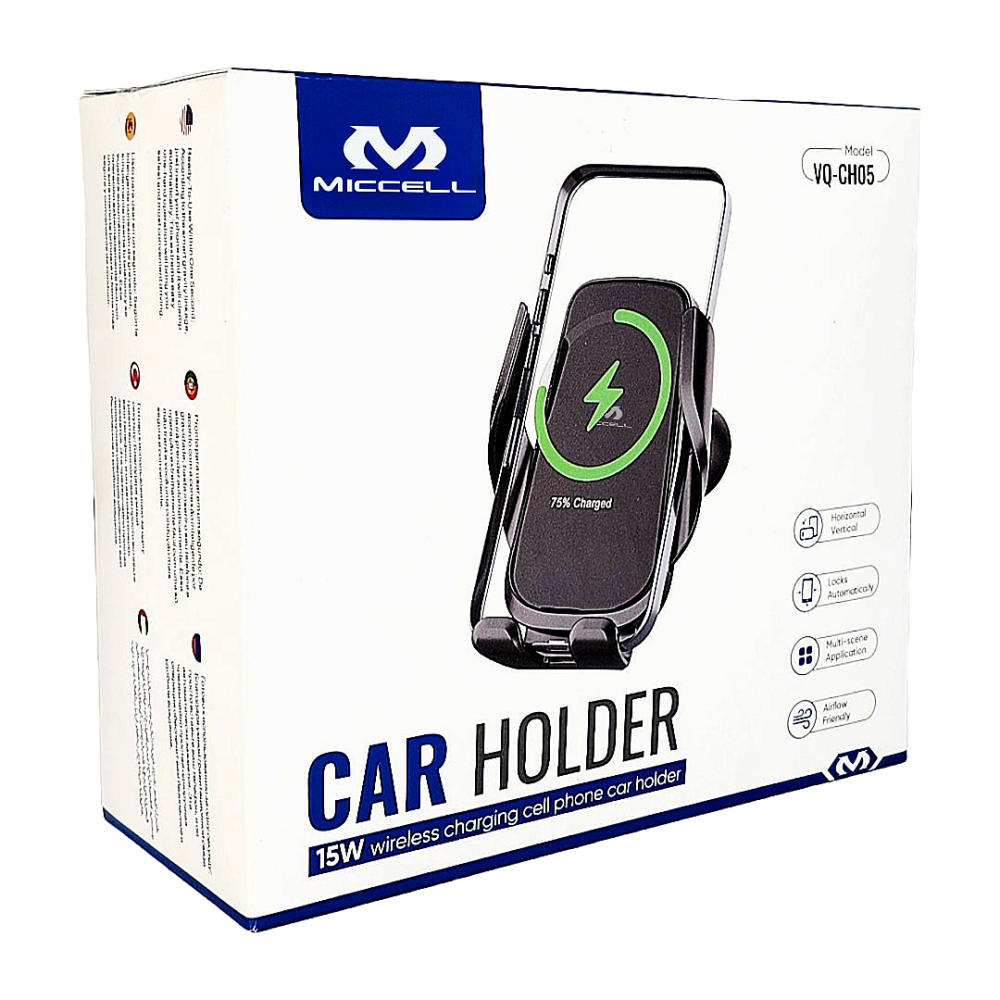 S2550 Miccell Car Air Vent Mount 15W Wireless Phone Holder (VQ-CH05)