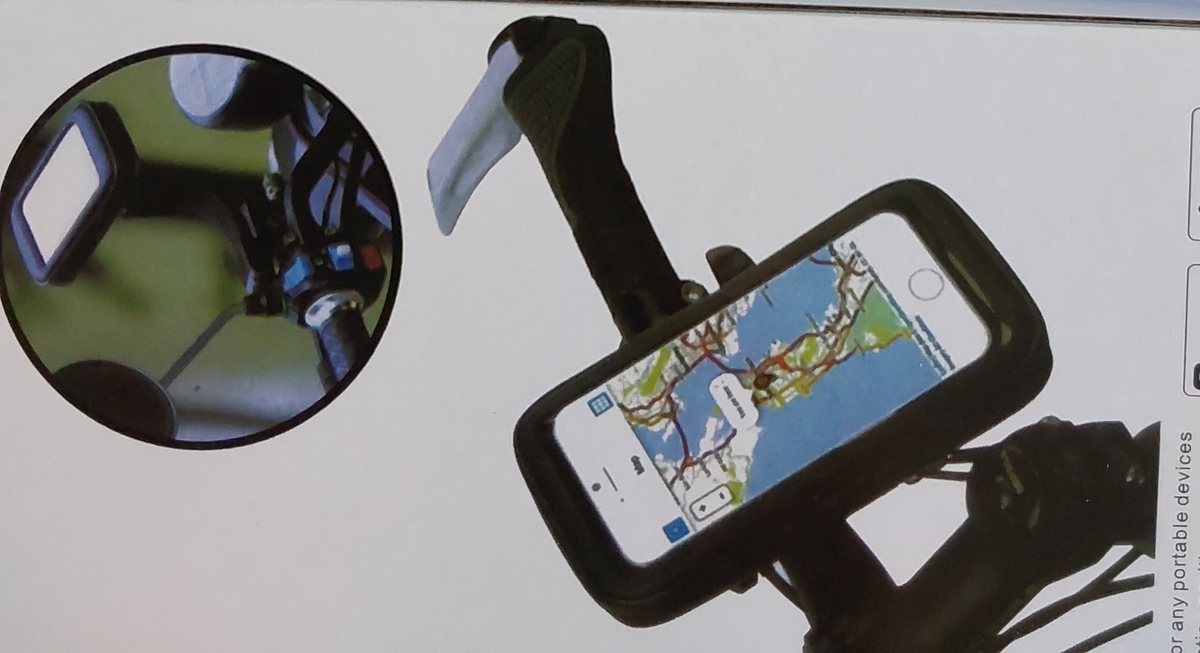 S1478 Weather-resistant Bike Mount (6.3 inch)