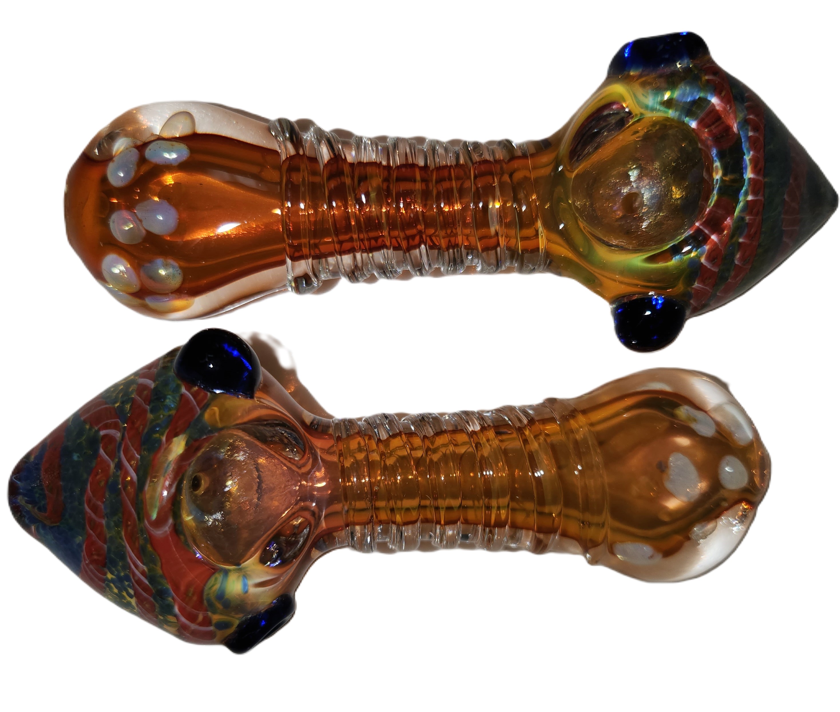 4" SILVER FUMED H/P