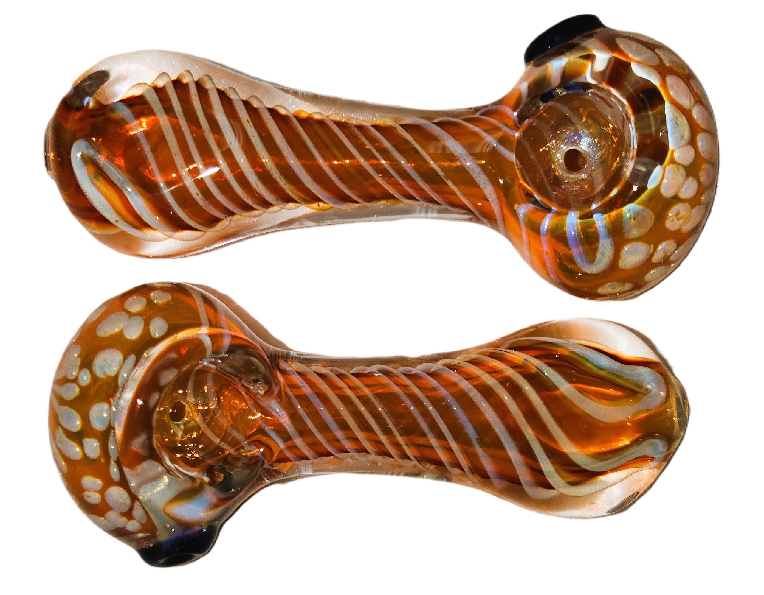4" SILVER FUMED H/P