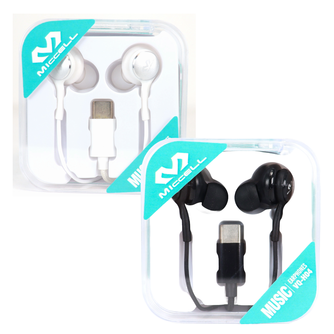 S1693 Miccell C-Digital Earphone (VQ-H04) Acrylic Pack
