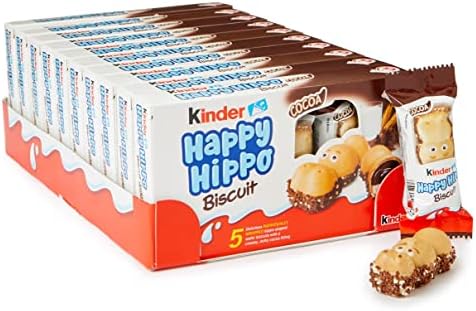 kinder happy hippo hazelnut 10x 5pk