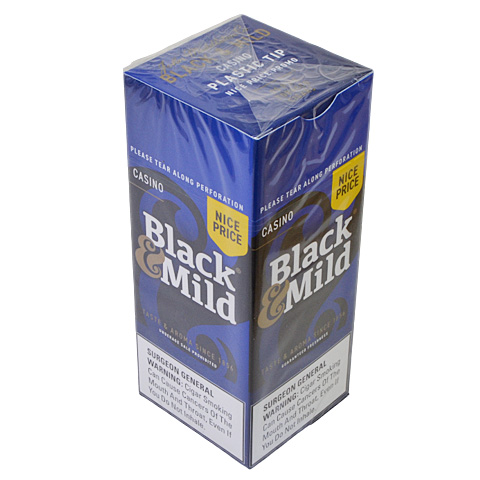 MIDDLETONS - BLACK & MILD SINGLE NICE PRICE CASINO WOOD TIP