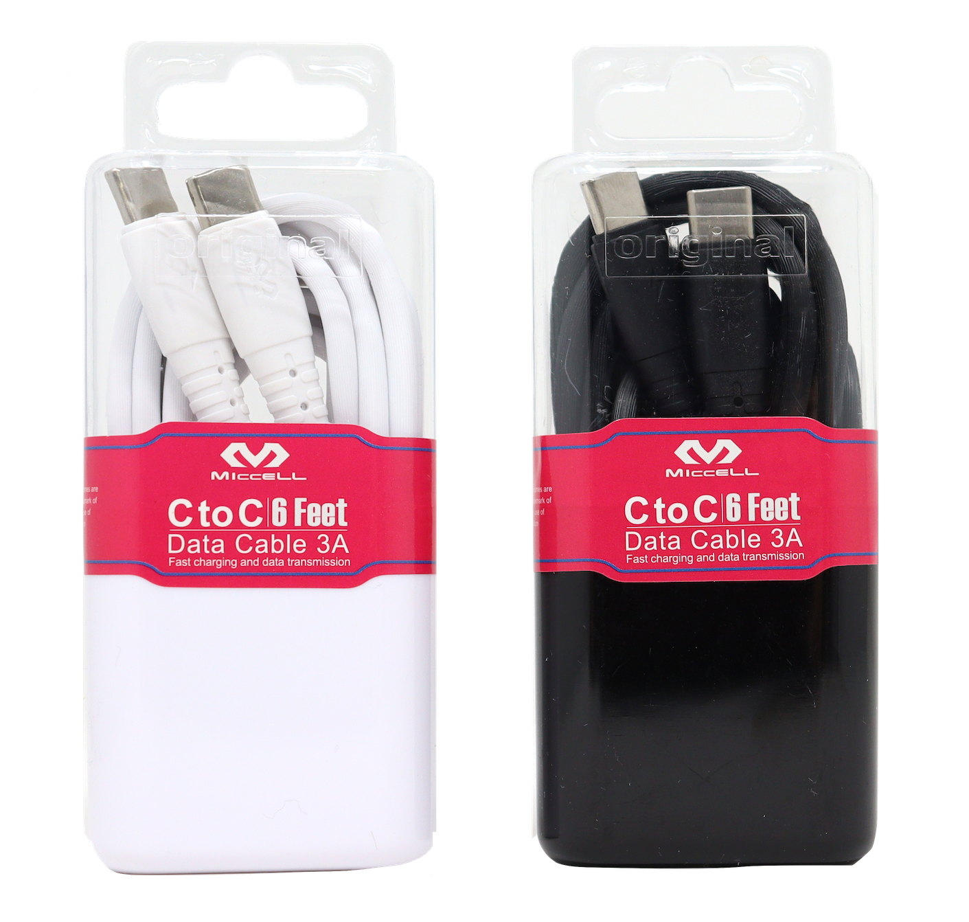 S1680 Miccell C to C Cable 6ft (VQ-D127) Acrylic Pack (na)