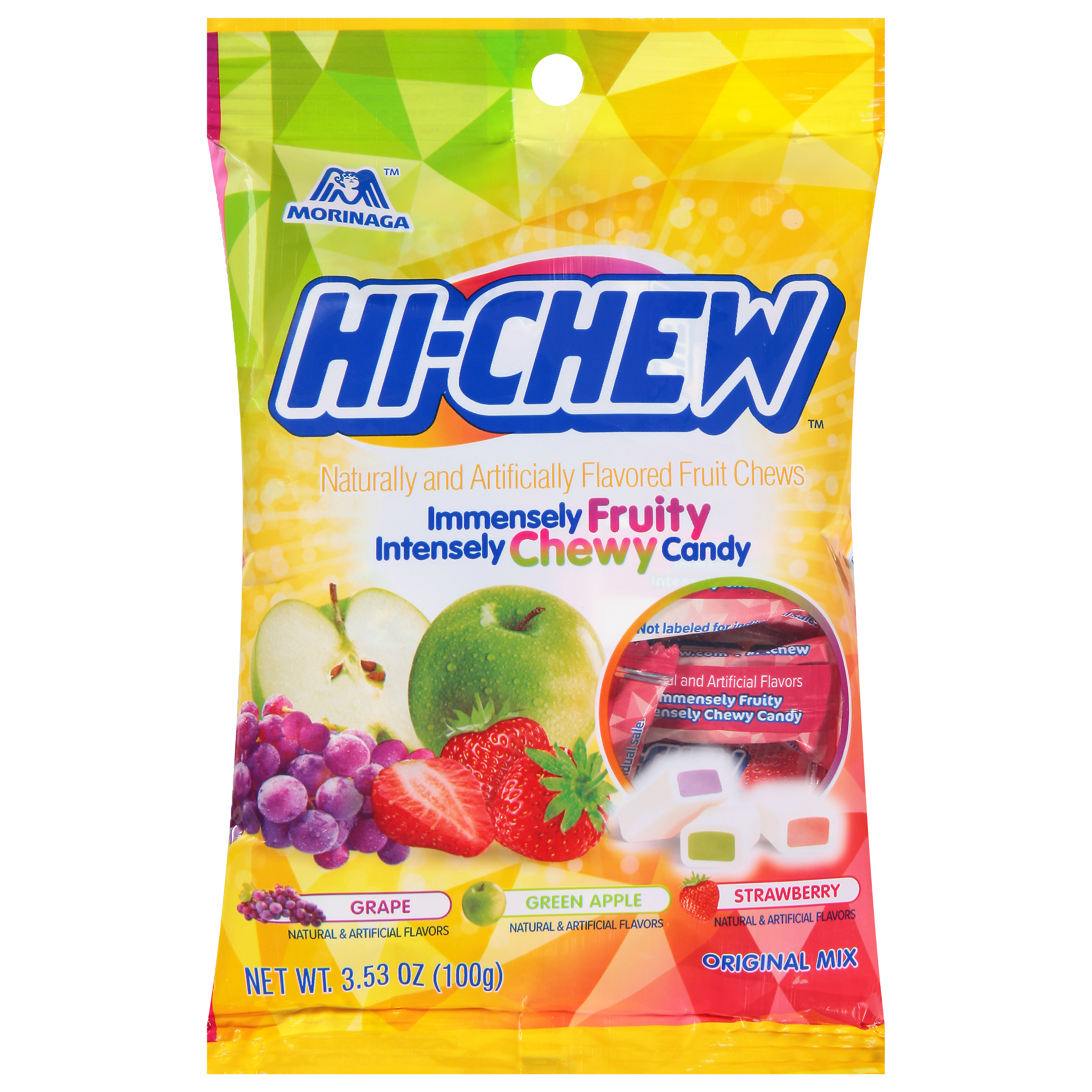 Hi-Chew Original Peg bag 3.53oz 1/6ct
