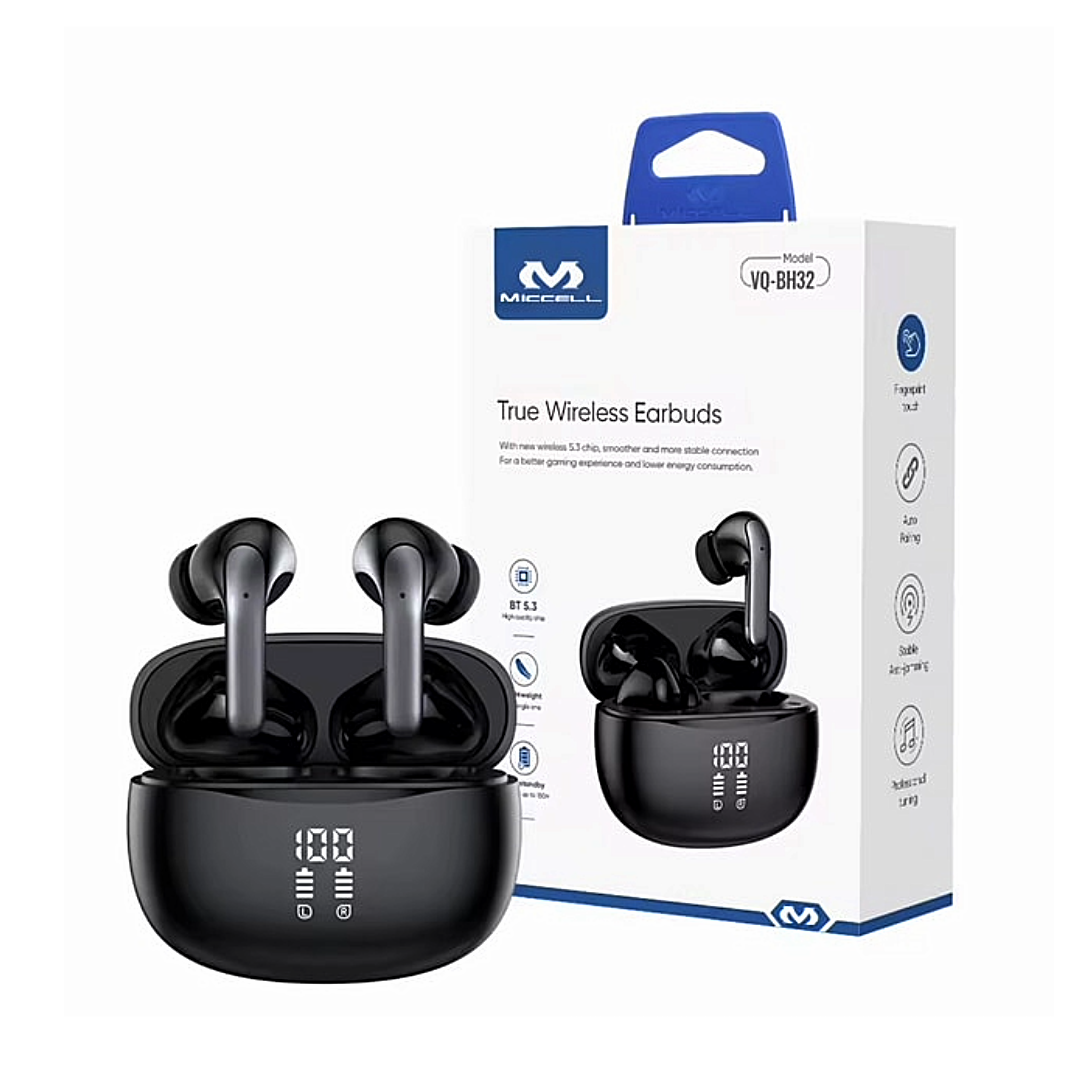S2544 Miccell TWS Wireless Earbuds with Noise Cancellation (VQ-BH32)