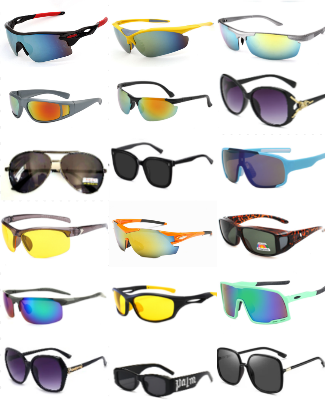 S1787 Sunglass Sun Spot Sunglasses (Assorted Designs)