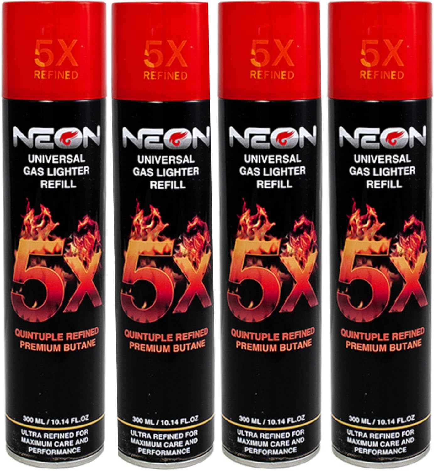 NEON Butane Premium 5X Refill 300ML