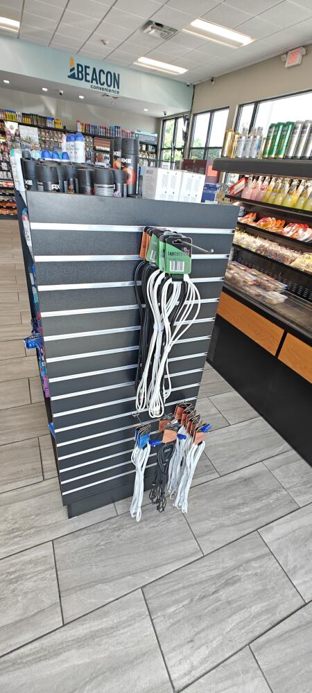 SLAWTWALL H GONDOLA 48X54X24 BLACK WITH METAL INS