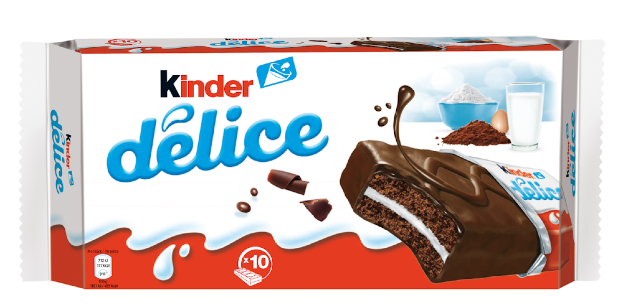Kinder - Delice x10, 390g (13.8oz)