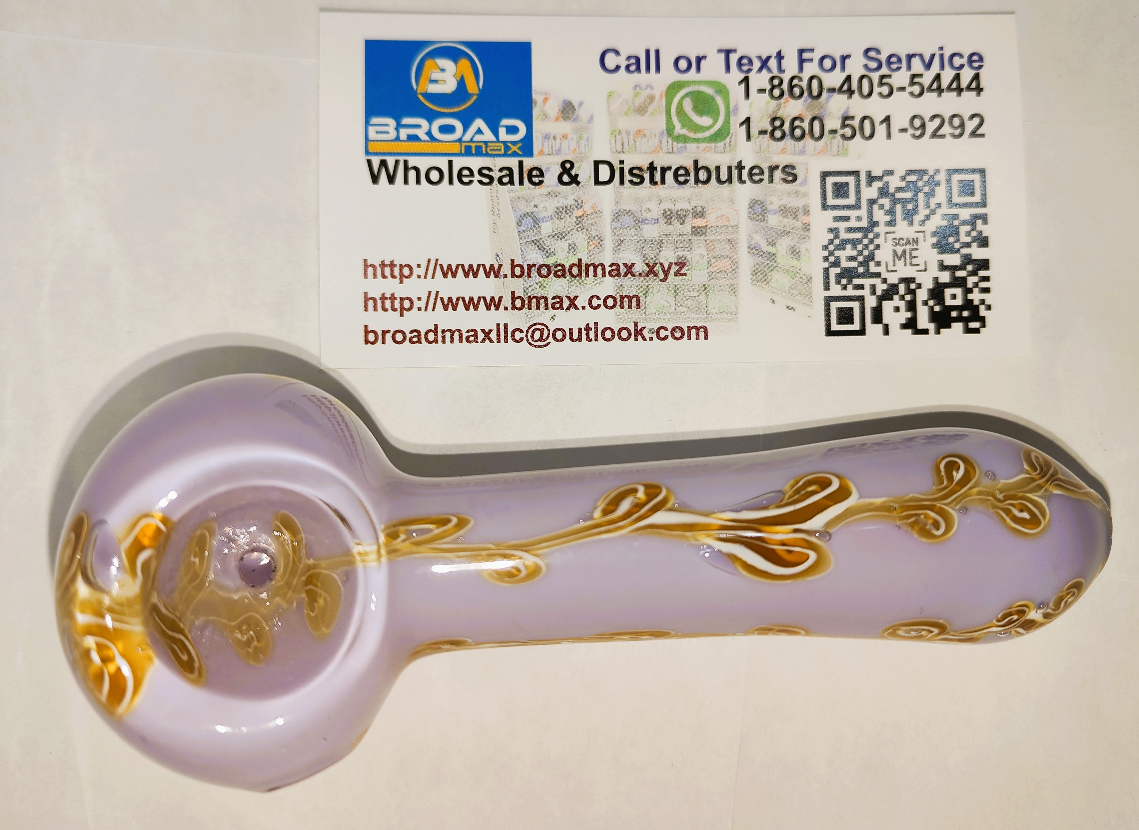 4" SLIME WITH HAND WORK PIPE