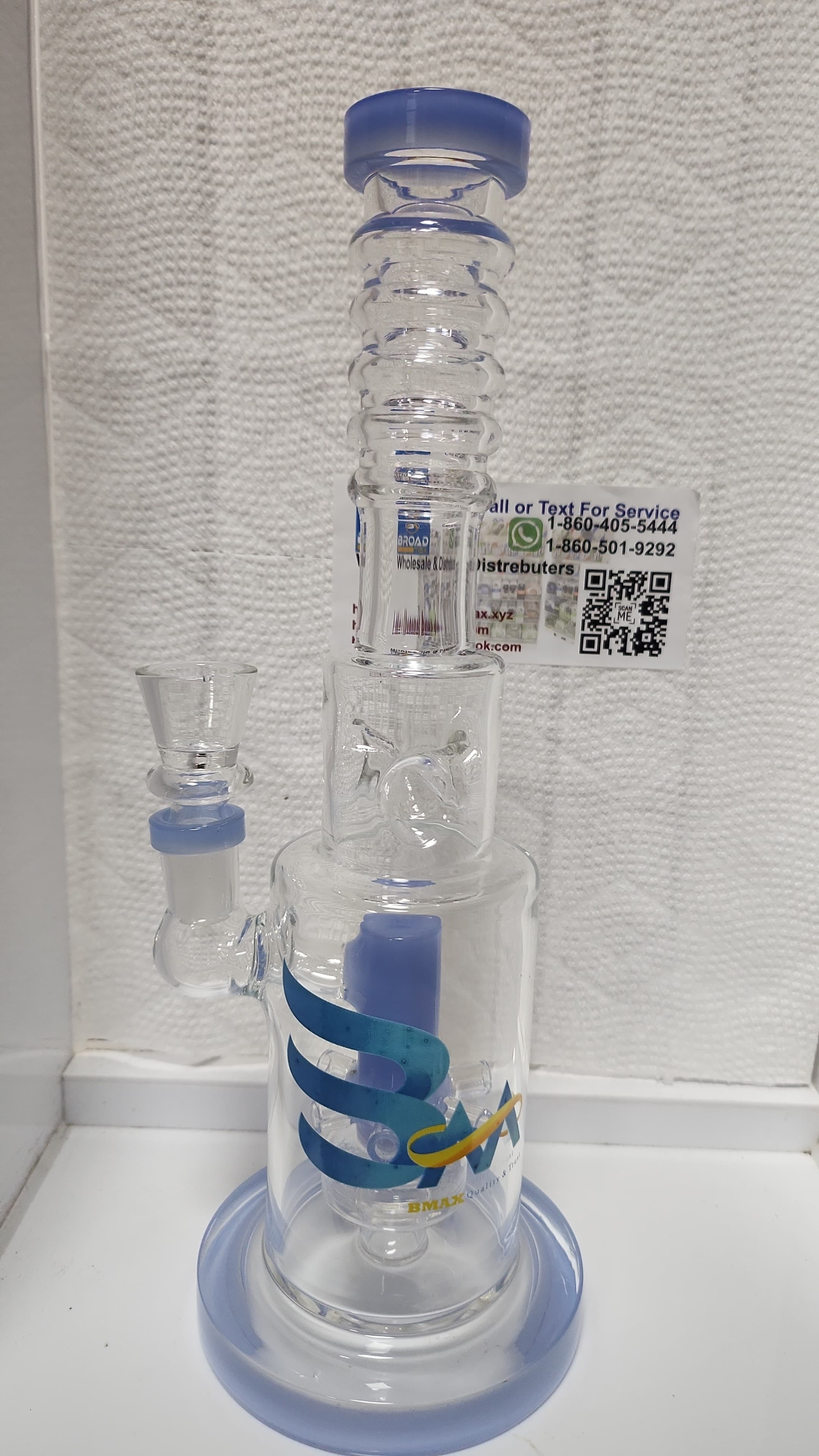 10" WATER PIPE WITH SLIME SHOWER ARF-514