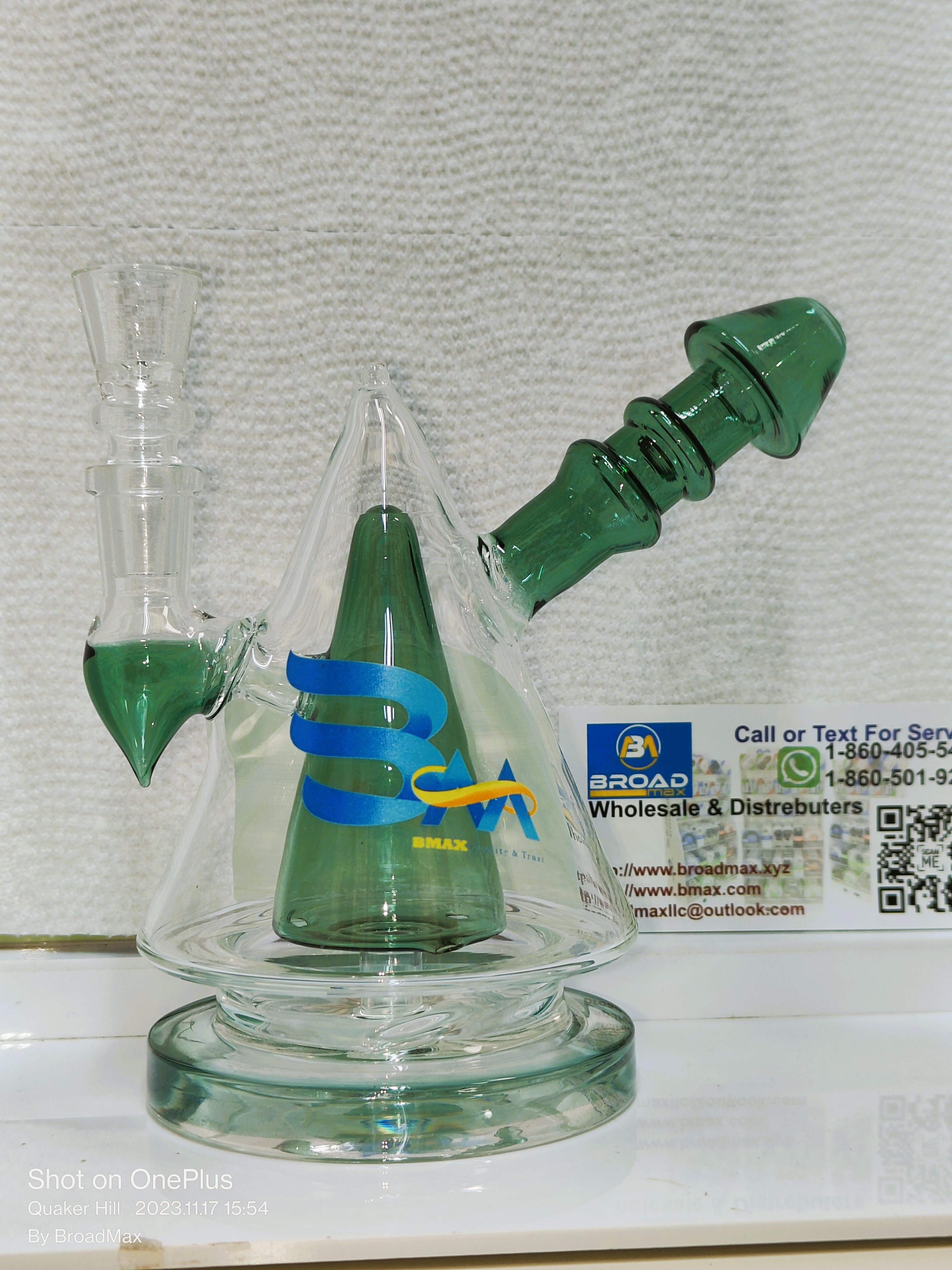 7" WATER PIPE WITH ICE- CREAM SHOWER