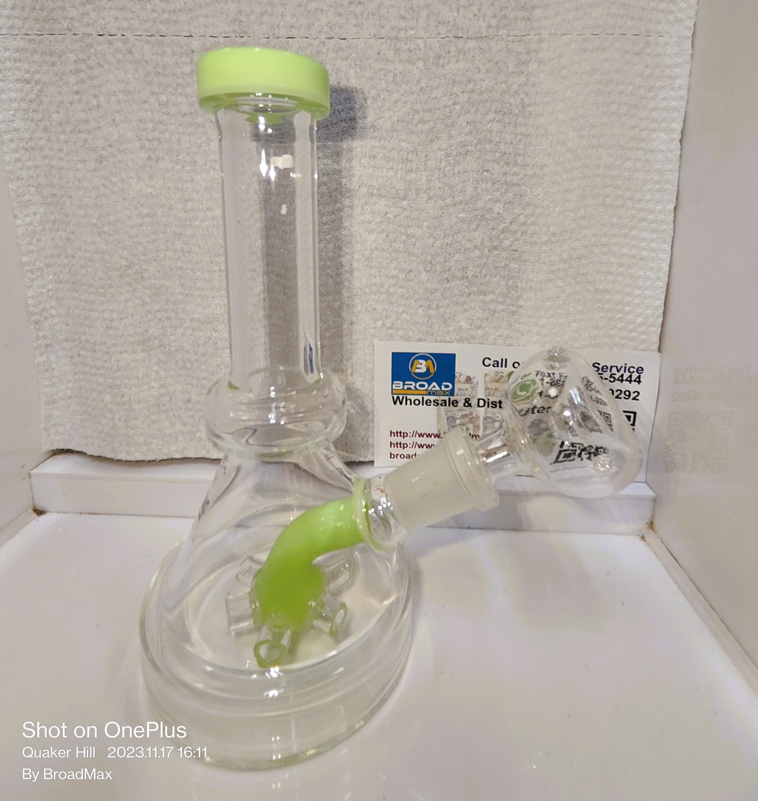6" WATER PIPE WITH SHOWER
