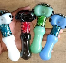 4.5" STICKER HAND PIPE