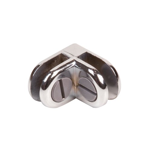 2 WAY CONNECTOR CHROME