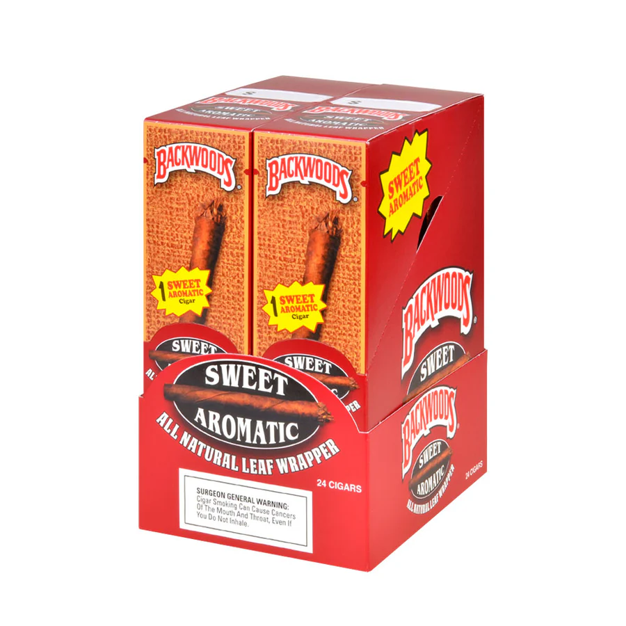 BACKWOODS CIGAR - BACKWOODS CIGAR SINGLES SWEET AROMATIC