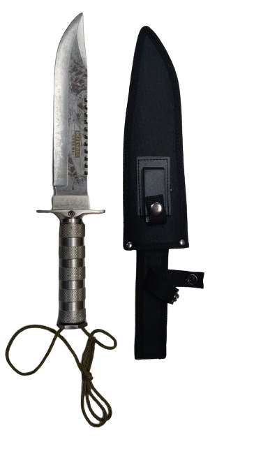 HUNTING KNIFE 14" BLACK SURV