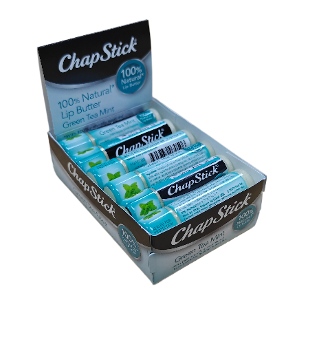 Chapstick Natural Green Tea 12 ct