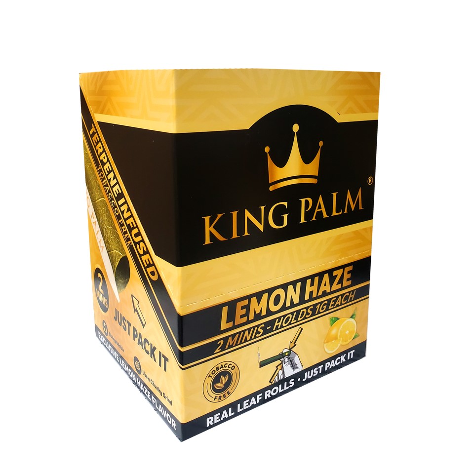 King Palm Mini Rolls Lemon Haze 20/2 Pk