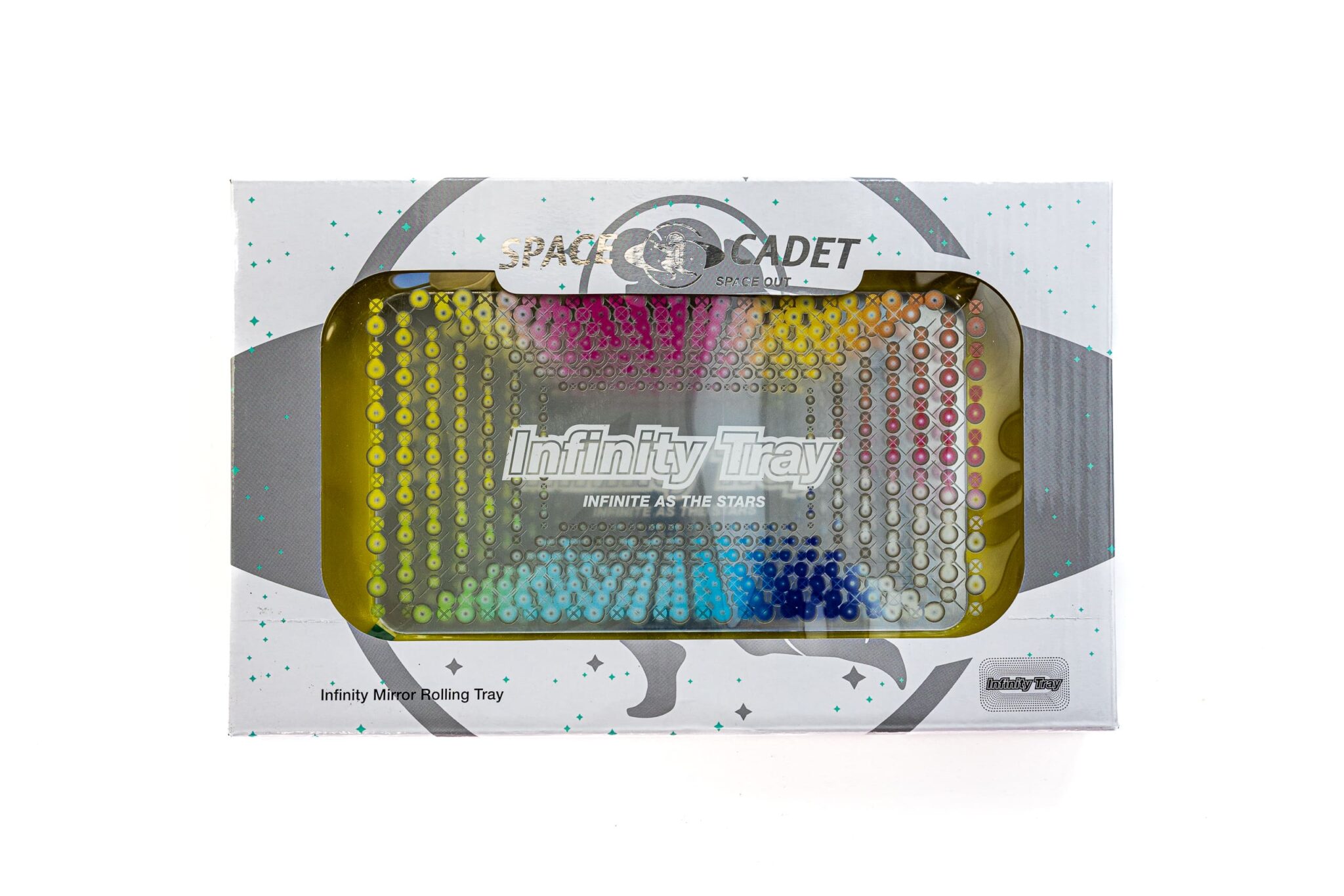 SPACE CADET – ROLLING TRAY – INFINITY TRAY W/ LED LIGHTS
