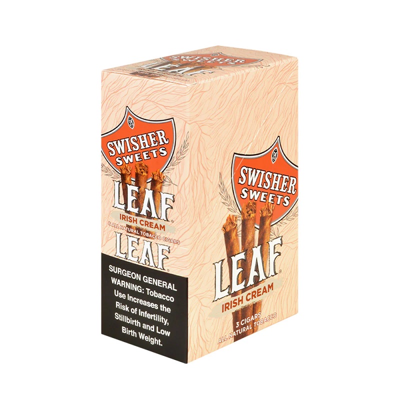 SWISHER SWEETS - SWISHER SWEETS LEAF 2PK IRISH CREAM