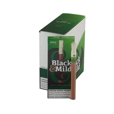 MIDDLETONS - BLACK & MILD 5PACK APPLE PLASTIC TIP