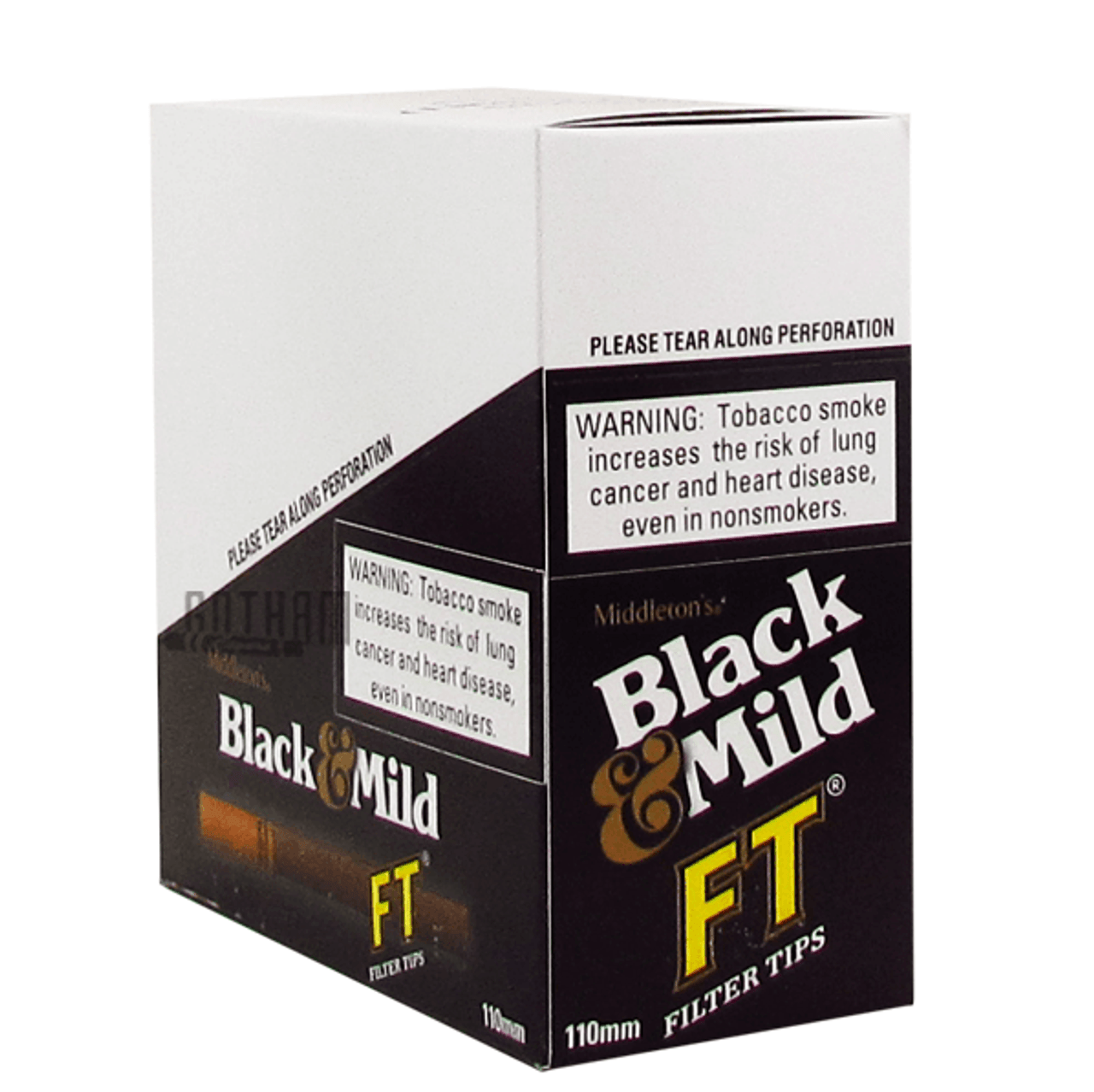MIDDLETONS - BLACK & MILD 5PACK ORIGINAL FILTER TIP
