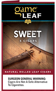 GAME CIGARILLOS - GAME LEAF 5PK 2.99 SWEET