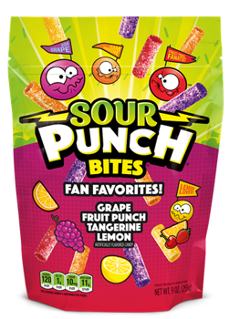 Sour Punch Bites Fan Favorites SUB 9oz