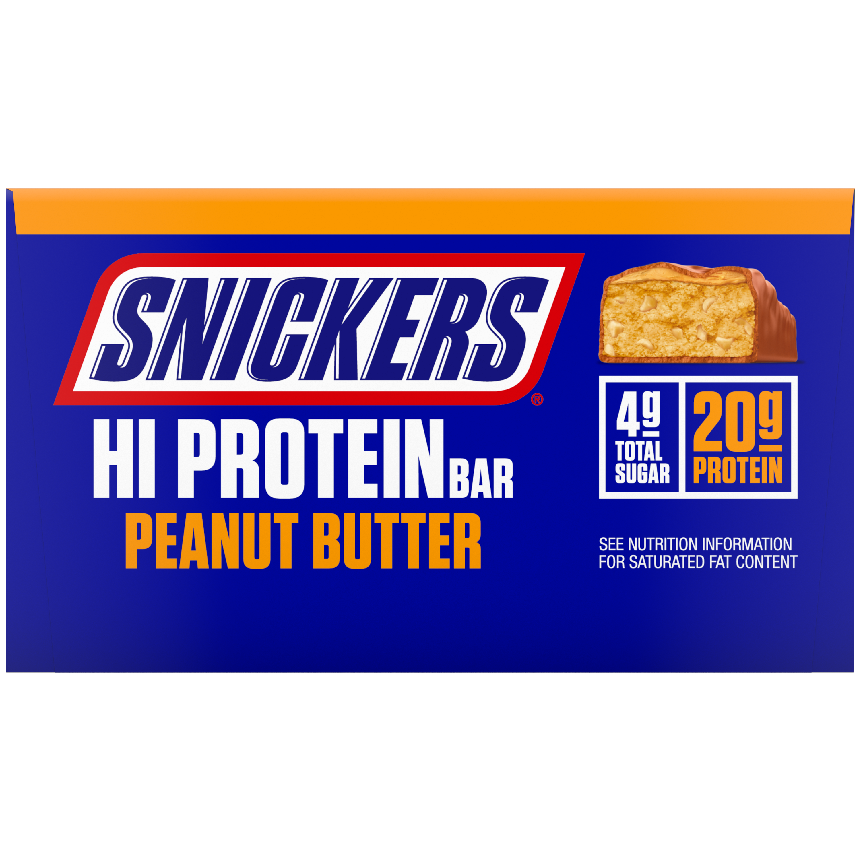 Snickers High Protein Peanut Butter 2.00 Oz 12ct