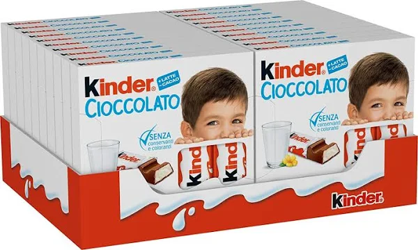 kinder chocolate 50 gms 20pk