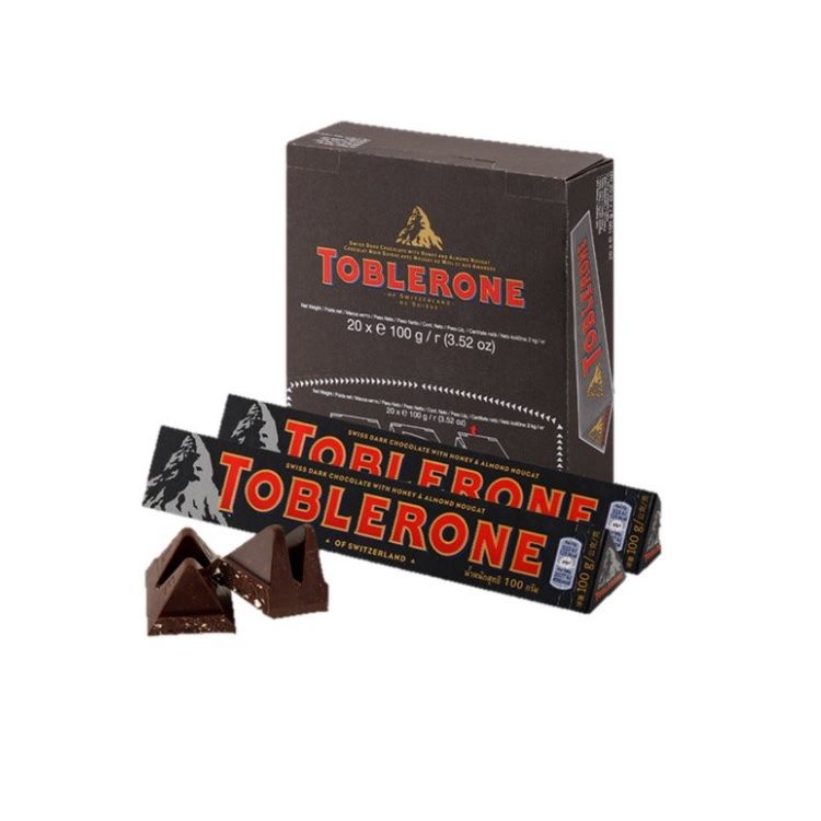Toblerone - Dark Chocolate Bar 20 X 100G